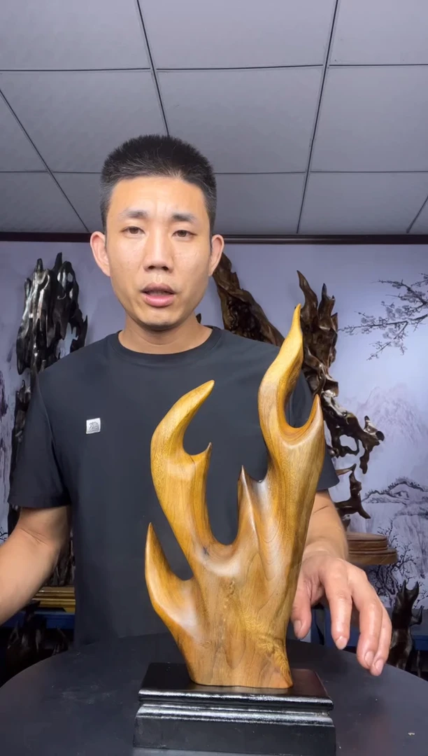 金丝楠木雕款用****3金丝楠木工艺品摆件