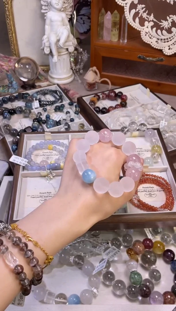 水晶手链未镶嵌955多样性发货