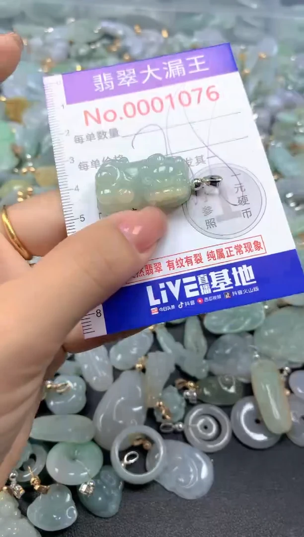 颈饰未镶嵌翡翠1076