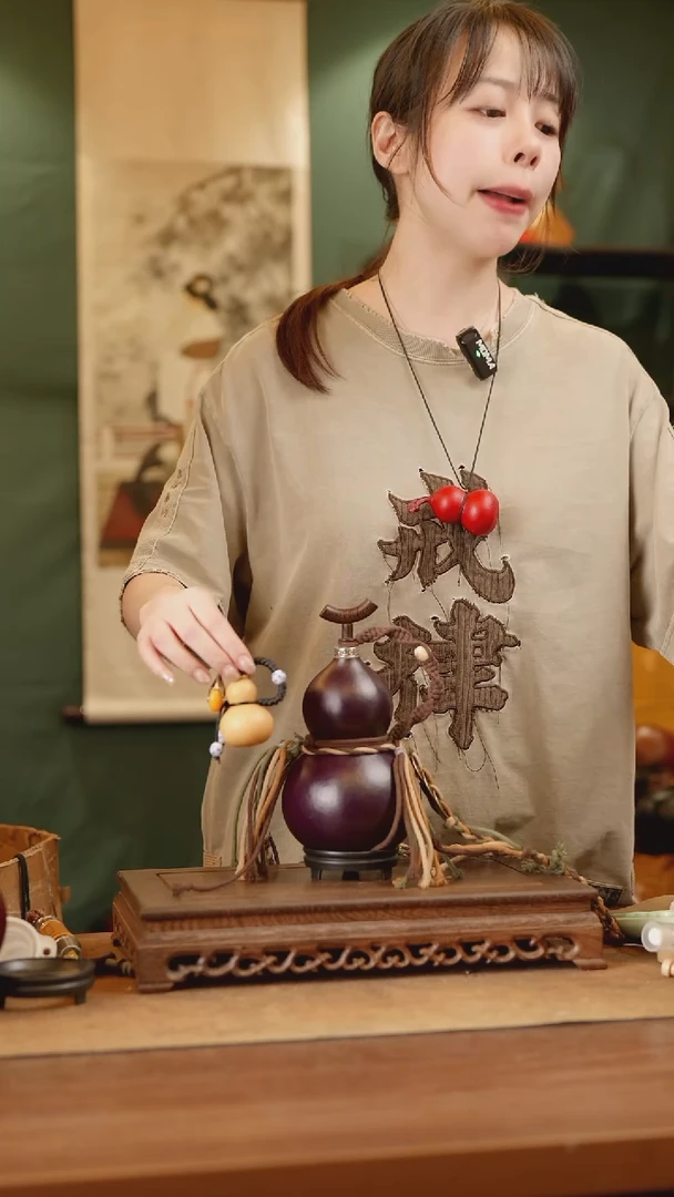 367号精品天然大漆酒葫芦一物一拍~