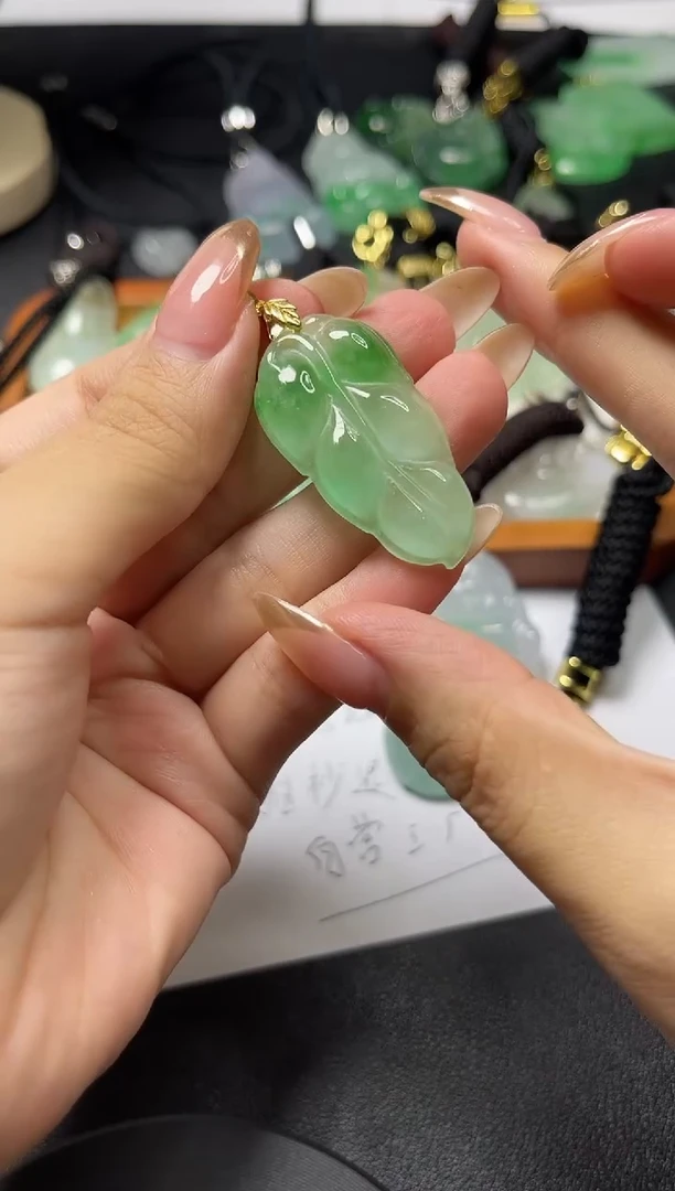 颈饰未镶嵌翡翠所见即所得   一图一物