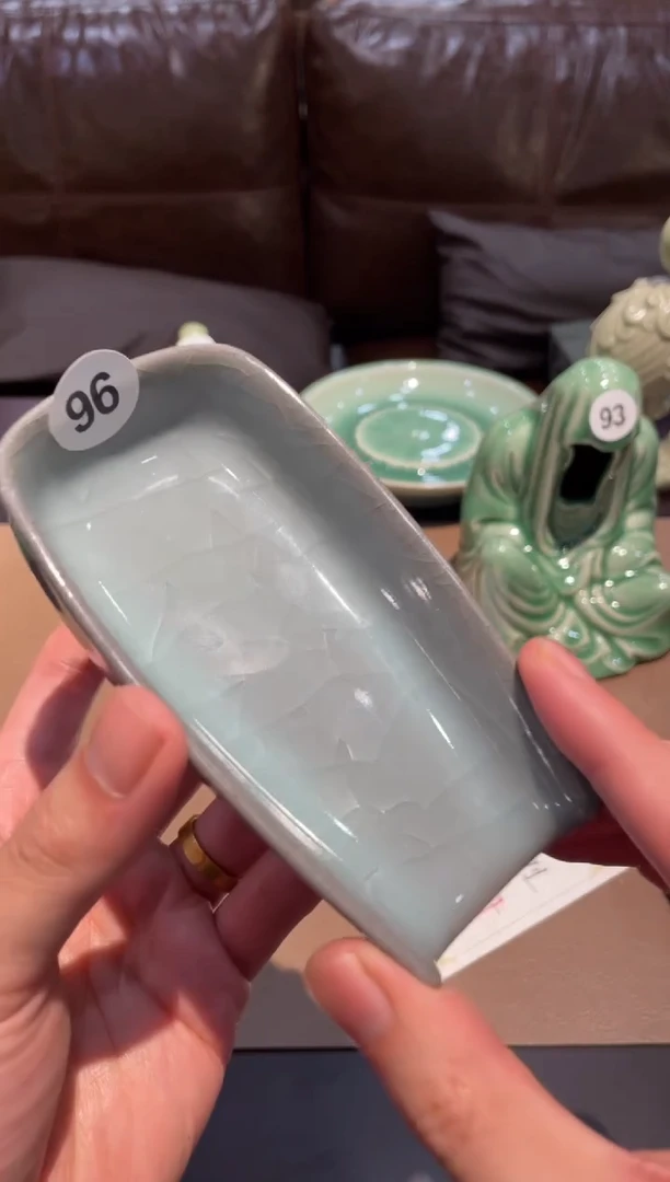 96窑承青瓷归茶则