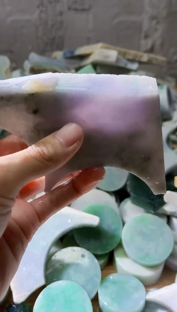 裸石翡翠翡翠a货正品玉石古陈882