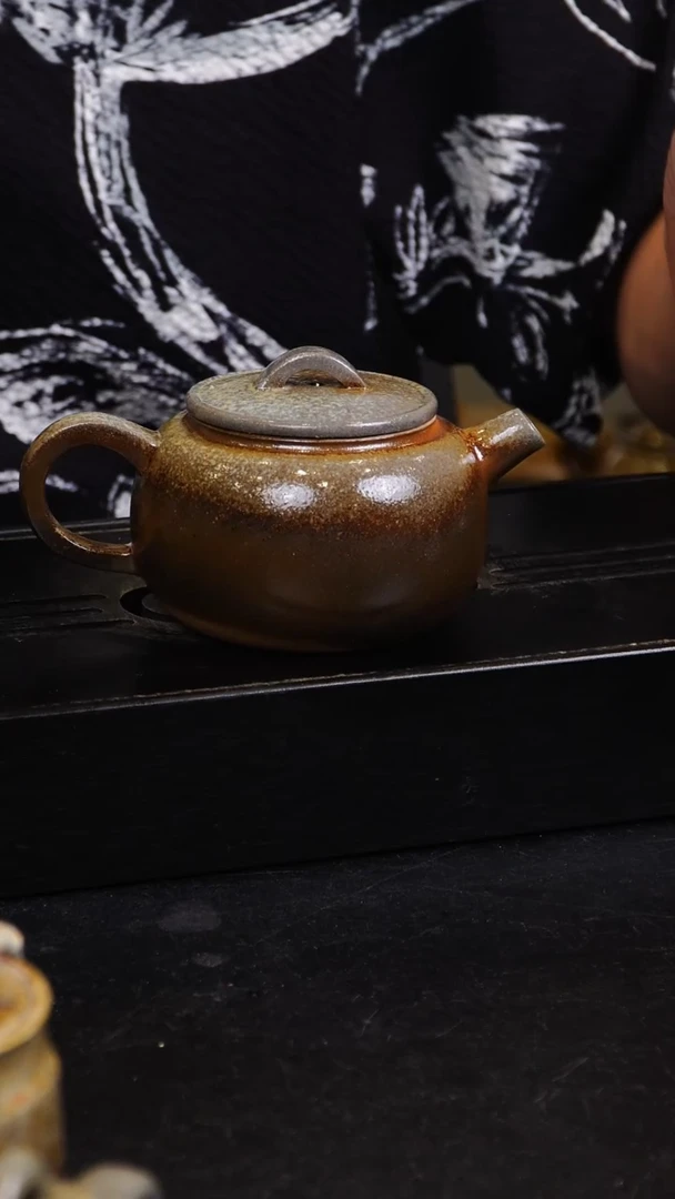茶壶紫砂宜兴紫砂柴烧壶