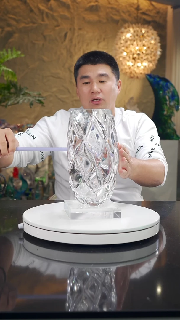 摆件福利设计款水晶花瓶