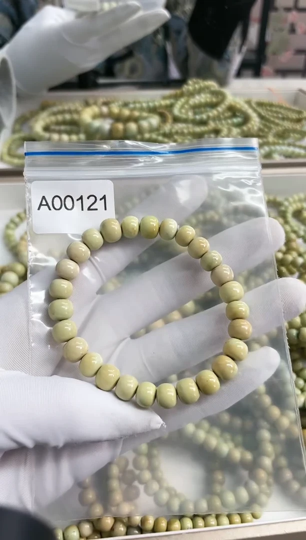 【闪购商品】绿松石珠宝奇石未镶嵌8mm+