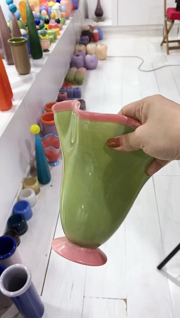 慕忆家手作琉璃花瓶