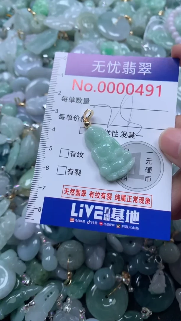 颈饰未镶嵌翡翠491