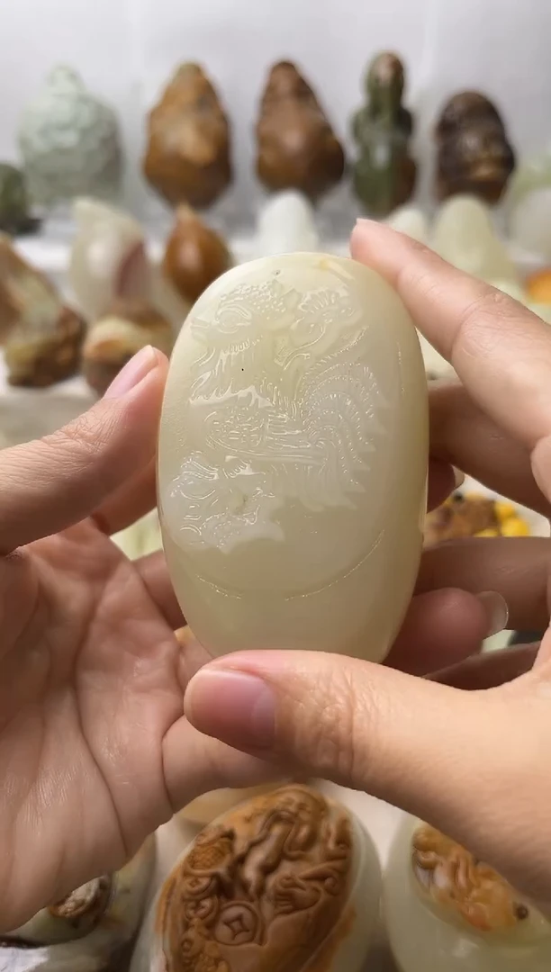 石材古青石棉纹正常不退换鸡