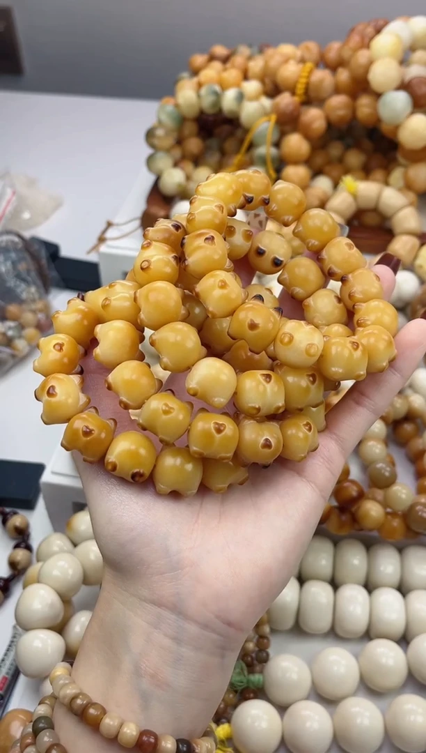 手串菩提根/象牙果s97干磨柯基屁屁18瑕疵不补