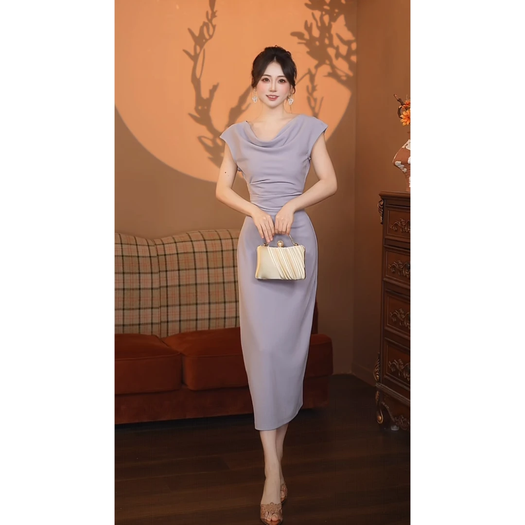 瑞瑞定制-1953连衣裙X1529-A