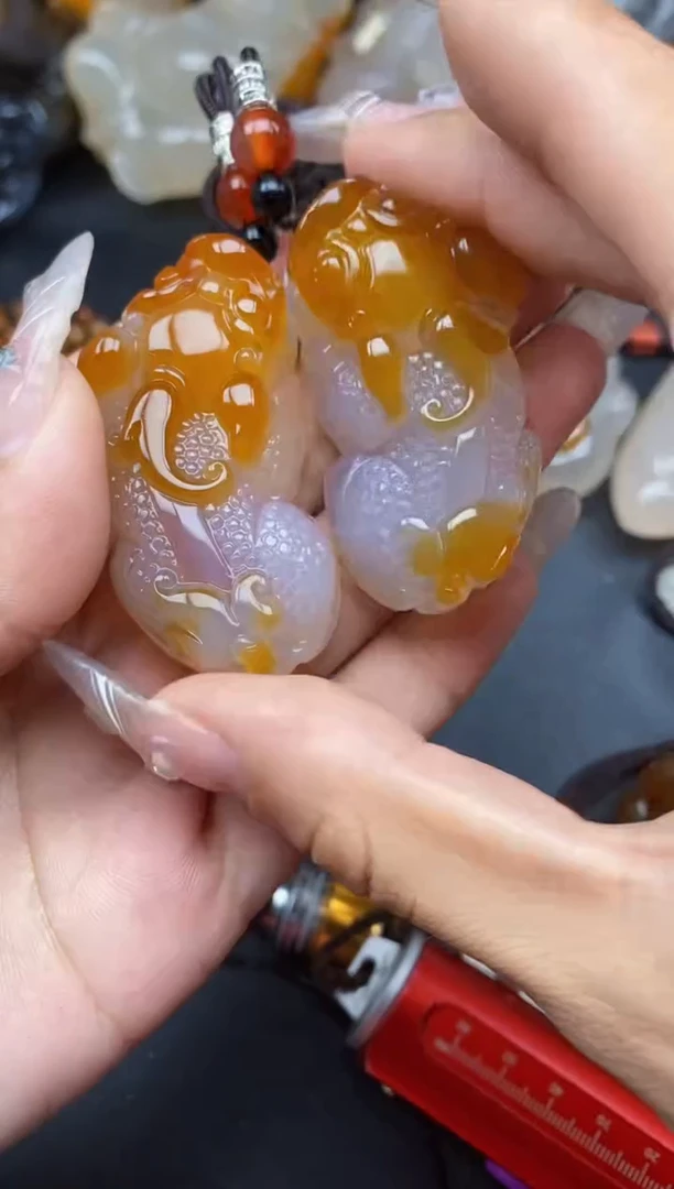 【闪购商品】玛瑙/玉髓未镶嵌颈饰ll