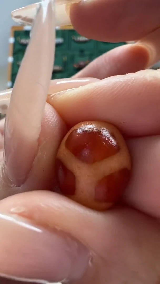 玛瑙/玉髓（覆膜）颈饰未镶嵌34.（微瑕随机发货）