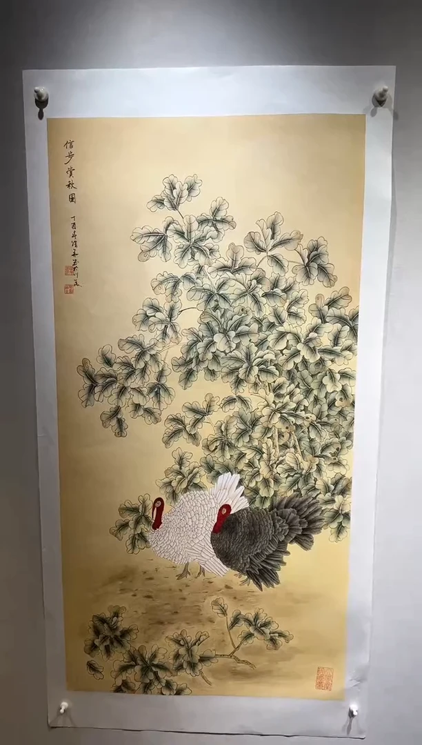 国画国画HN-1101099-张跃华央创美术馆精品定制备案作品