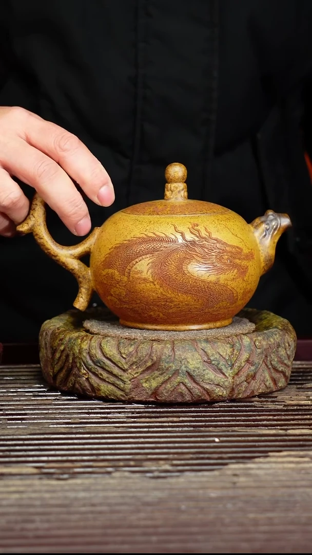 宜兴原矿紫砂壶茶壶300C