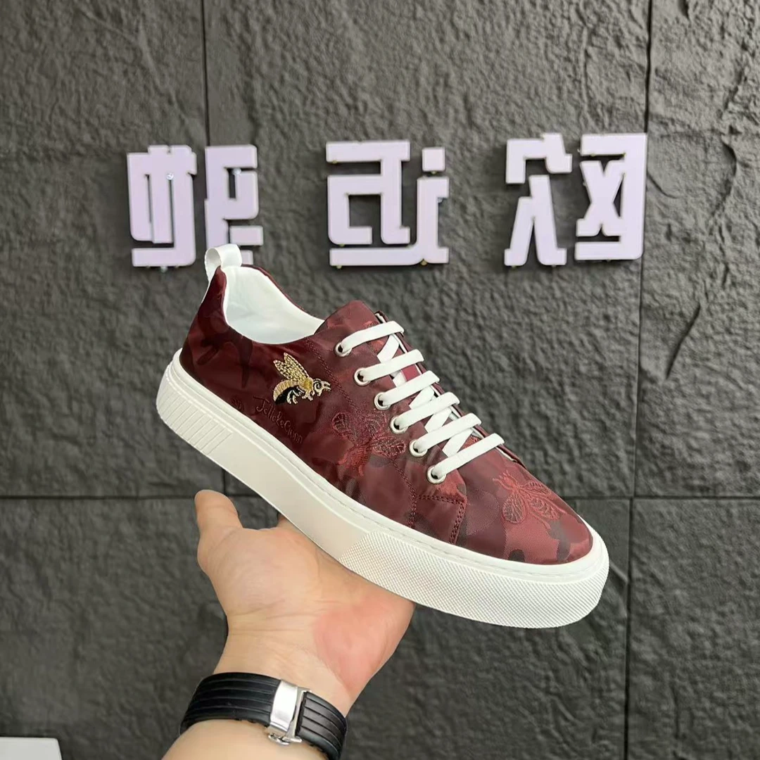 2025小蜜蜂休闲鞋休闲鞋透气夏季男款潮流单鞋