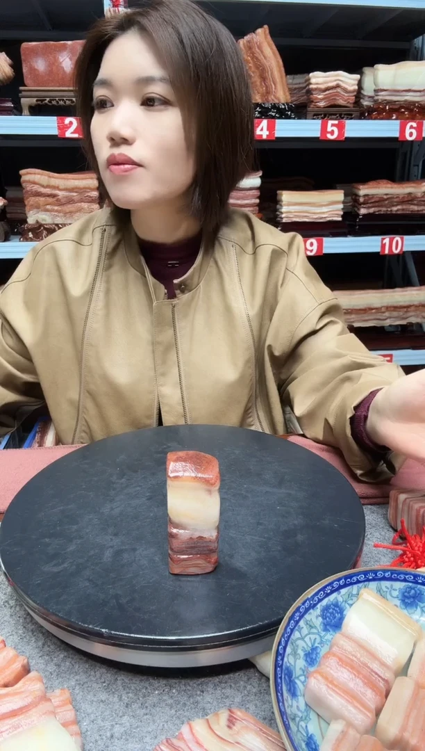 石材轩**咪广西猪肉石661