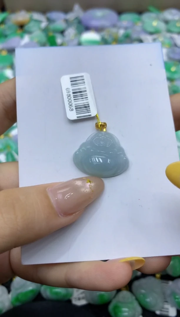 颈饰未镶嵌翡翠天然缅甸翡翠A货