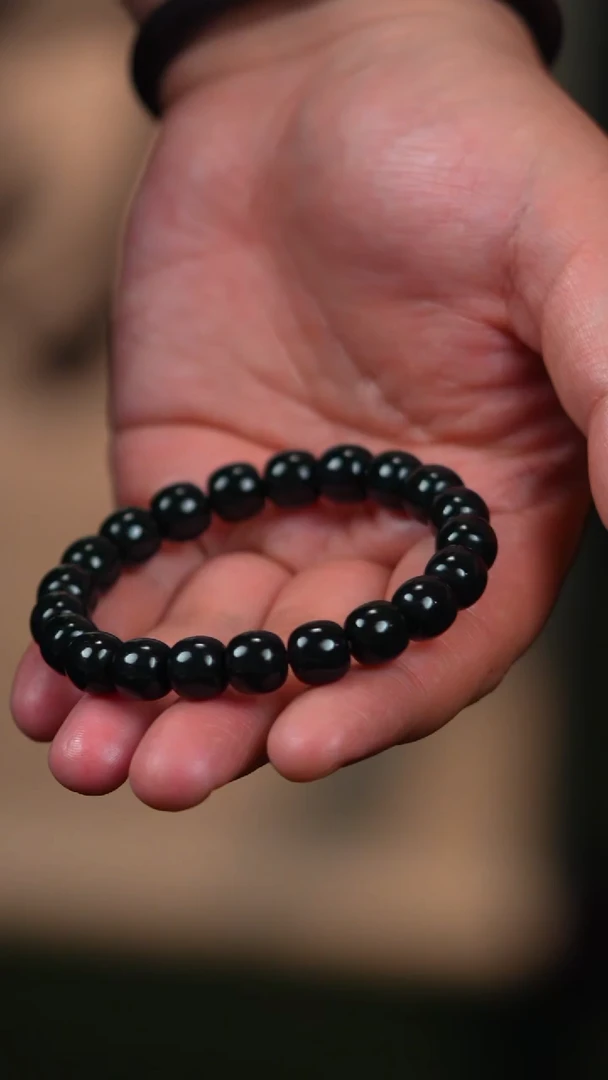 手链未镶嵌和田玉10mm塔青