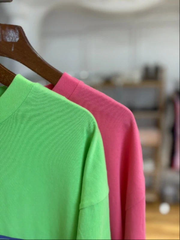 [轻奢] 休闲宽松色短袖T恤百搭时尚休闲上衣 2C2B307