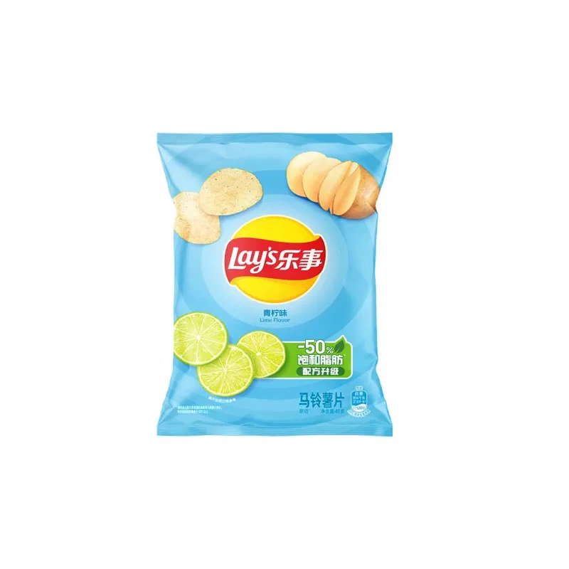 乐事薯片 青柠味 40g 3袋