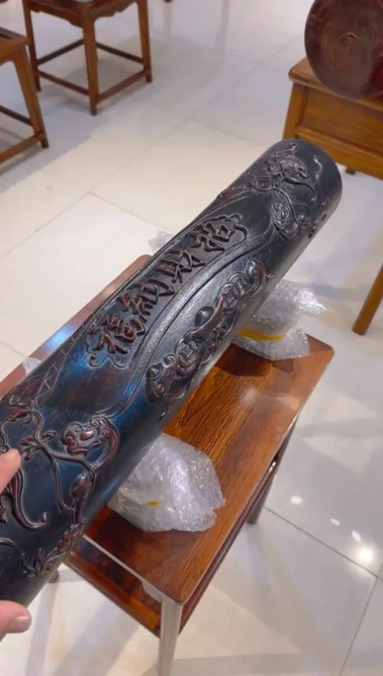 紫檀木类端景台?**道紫檀横财链接