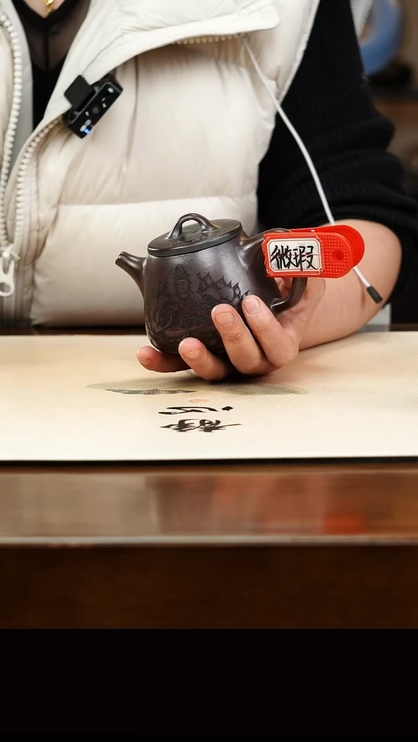茶壶紫砂宜兴正品原矿紫砂壶孤品微瑕