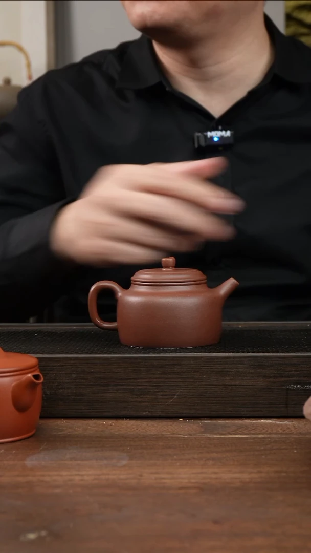 茶杯紫砂爱**地全手紫泥德钟    220CC