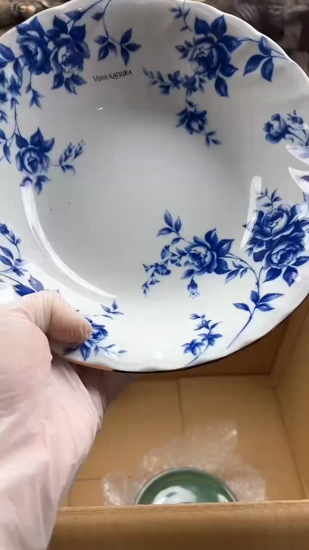 瓷片英歌瓷器满19.9包邮