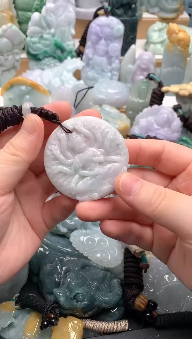 吊坠(不含链)未镶嵌翡翠1