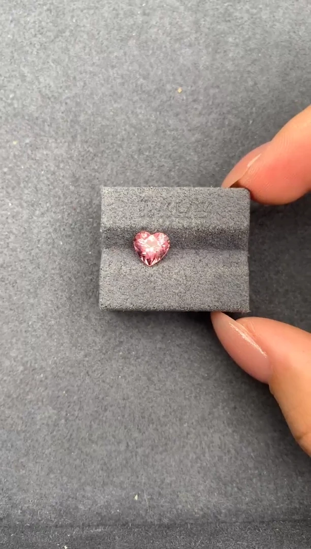 未镶嵌裸石碧玺1.2ct  粉碧玺 定制 FH