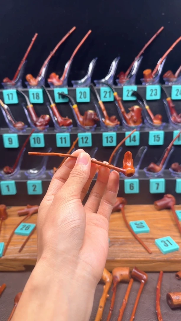 一物一图檬子木手工香烟嘴