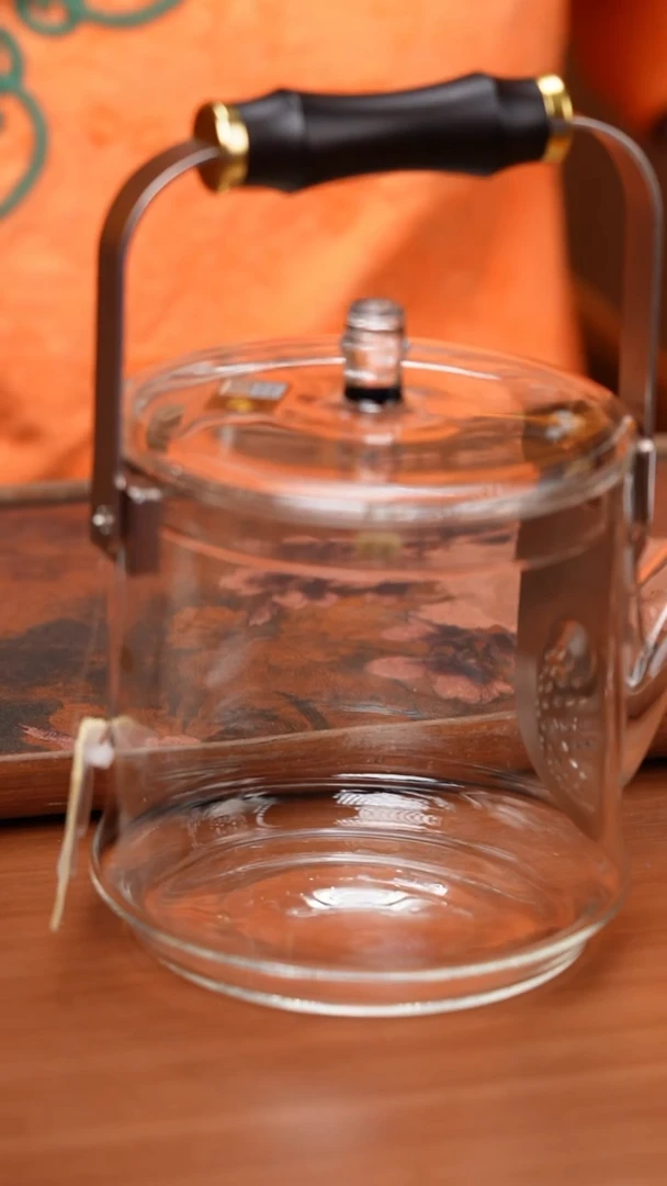 【闪购商品】禾器/透明君若壶/滤片款/紫光檀把