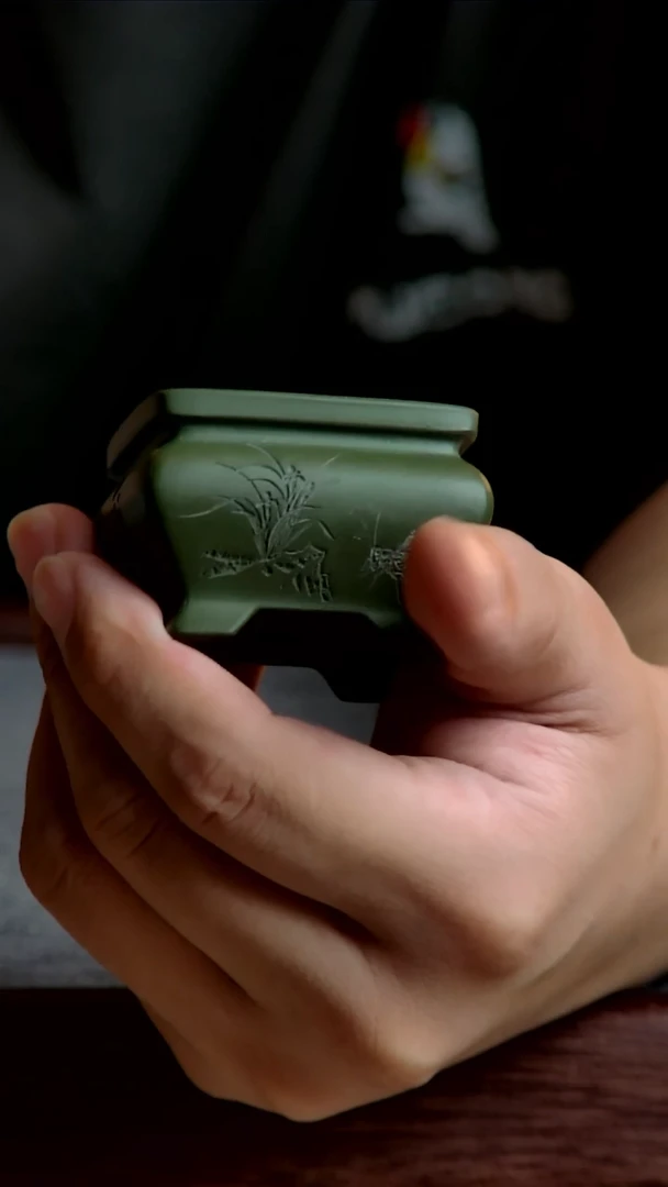 紫砂花盆3.8*2.5内径尺寸