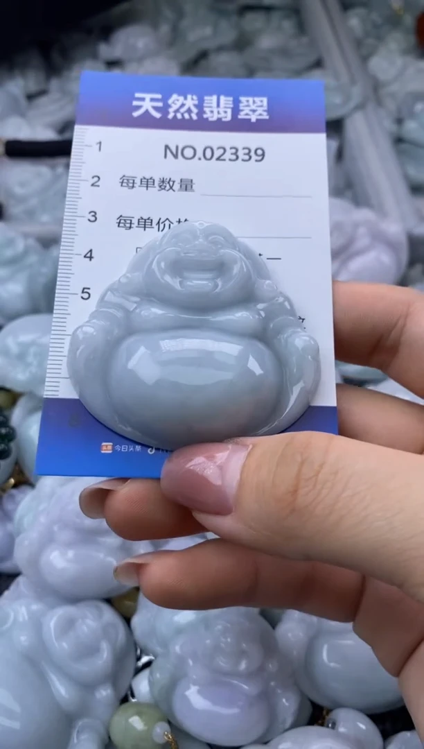 翡翠未镶嵌颈饰缅甸A货翡翠02339