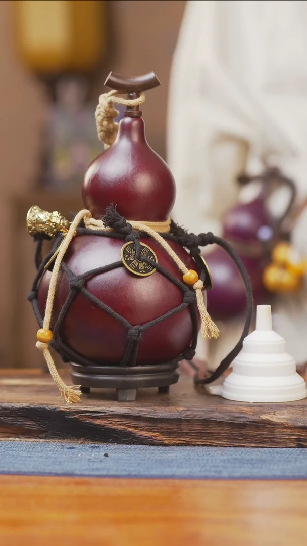 837号链接精品大漆葫芦现货现发[一物一拍]