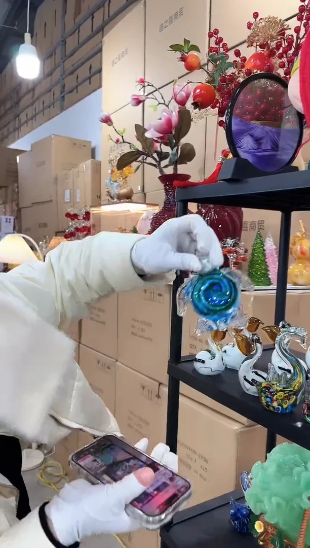 【闪购商品】琉璃昕洋A-花器-57早