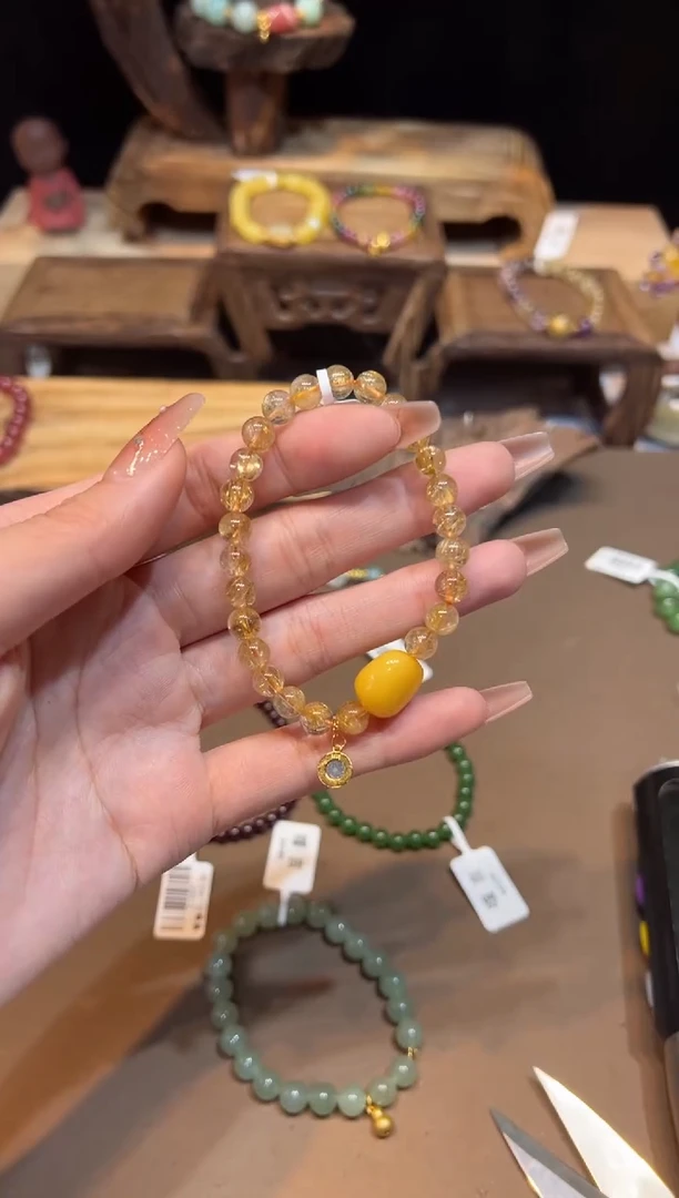 【闪购商品】水晶手链未镶嵌手饰@@E6012