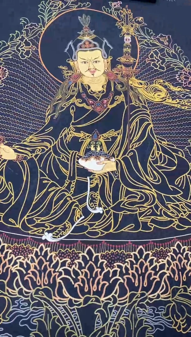 卷轴画精品挂饰 唐卡tk16072