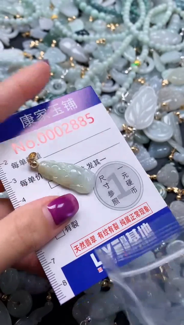 颈饰未镶嵌翡翠2885