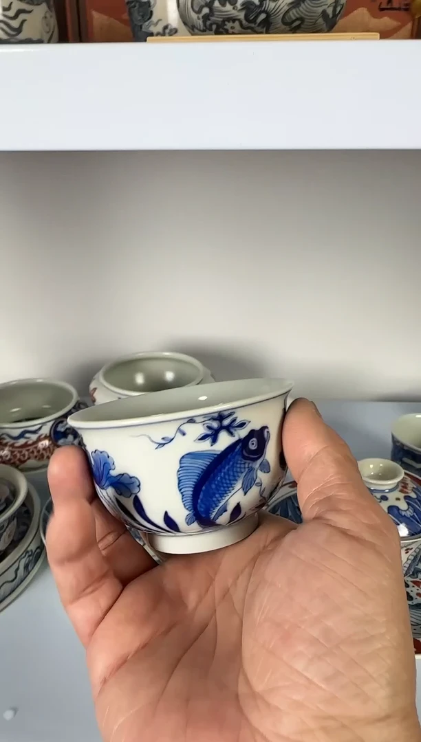 【闪购商品】景德镇手工手绘陶瓷茶具