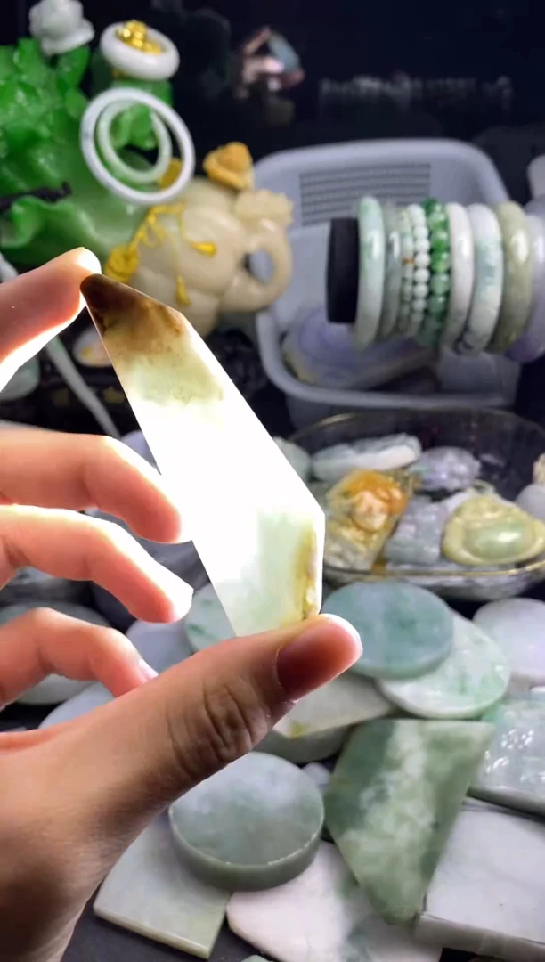 散珠翡翠A货翡翠10