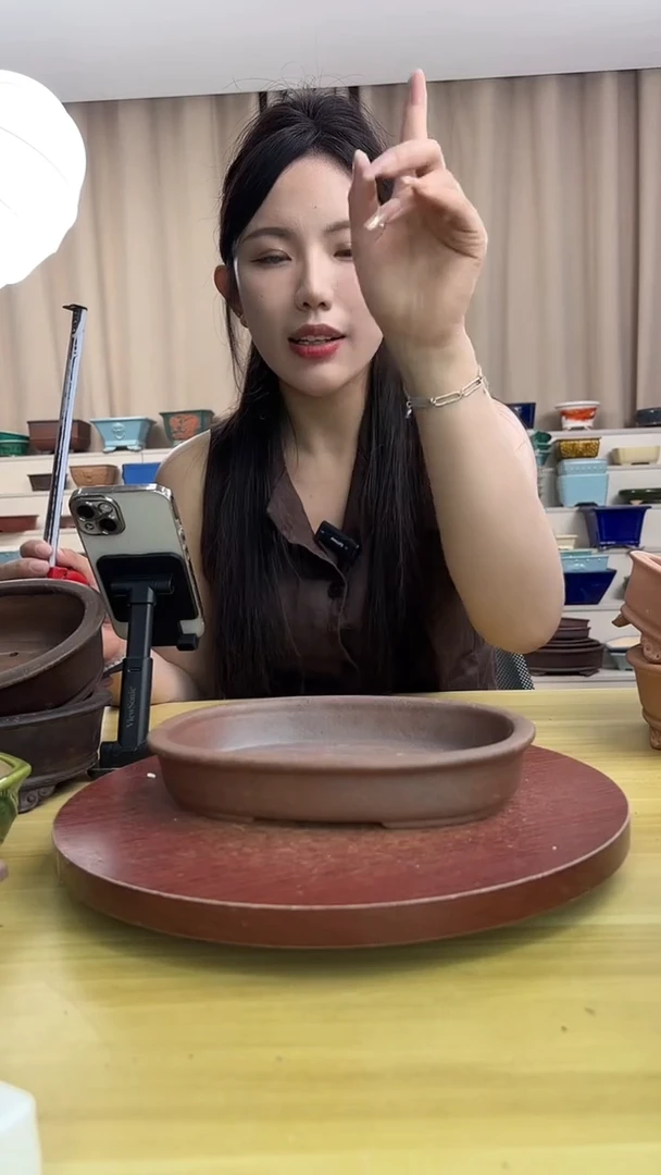 紫砂花盆紫砂花盆微瑕