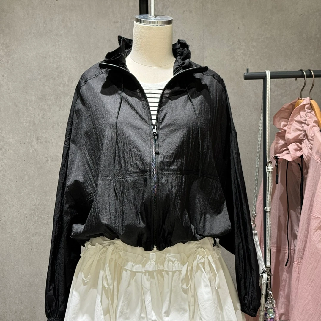 LAP LOS ANGELES PROJECT百搭女长袖设计师拉链短外套AR2WZ660