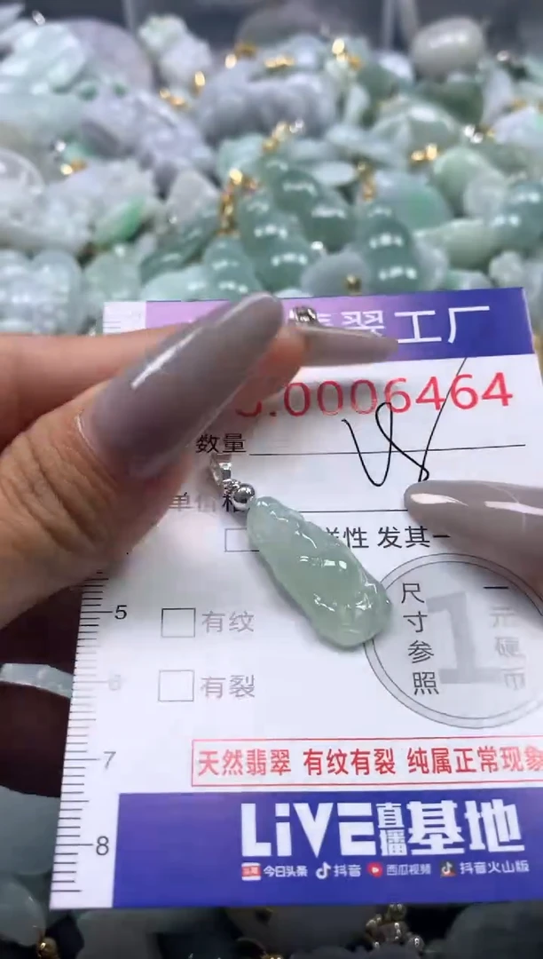 颈饰未镶嵌翡翠6464