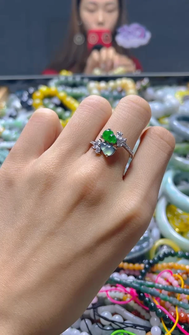 颈饰未镶嵌翡翠/S/翡翠A货，一件也是批发价