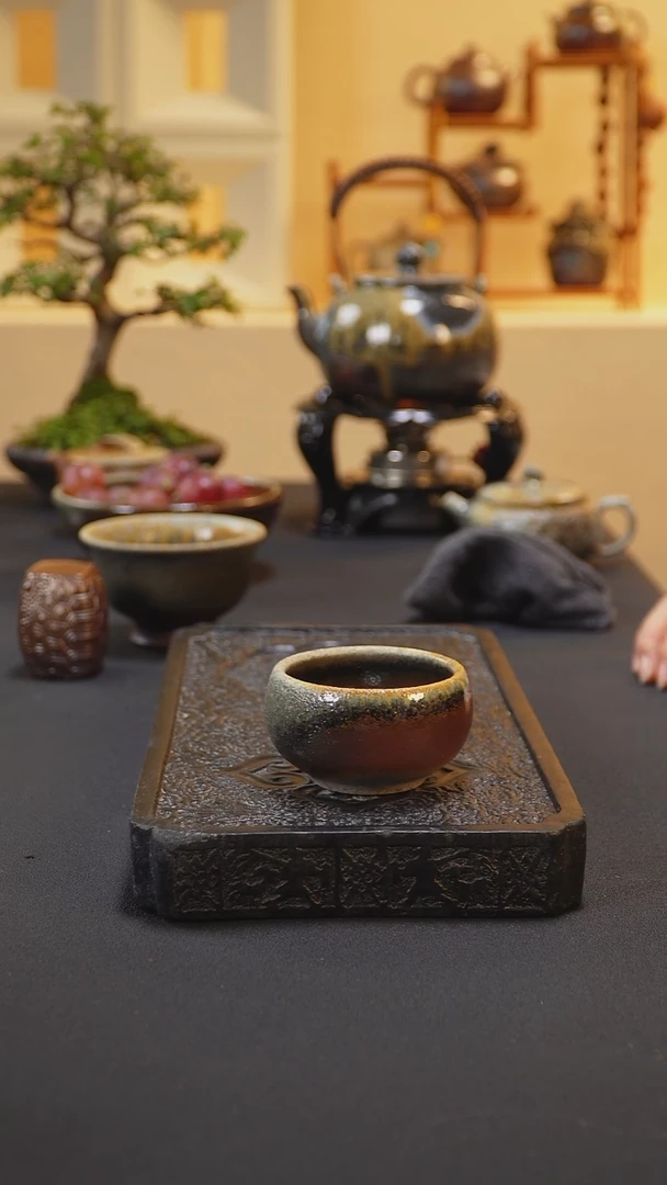 茶壶紫砂纯自然柴烧