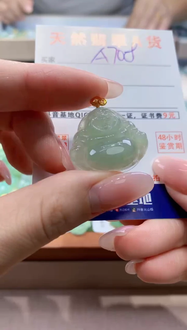 颈饰未镶嵌翡翠天然缅甸a货翡翠
