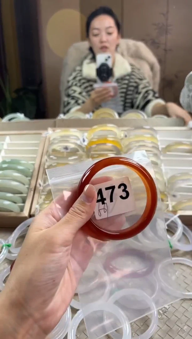 手镯玛瑙/玉髓未镶嵌473