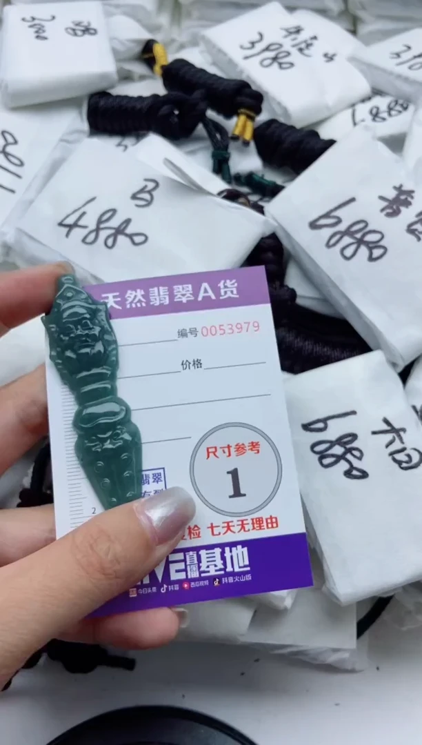 翡翠未镶嵌颈饰999999999